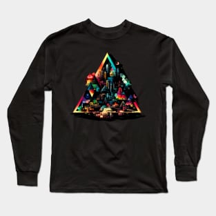 Colorful city Long Sleeve T-Shirt